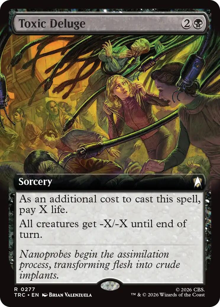 Image for Toxic Deluge (Extended Art) (277) (Commander: Star Trek) (TRC) - Magic: The Gathering