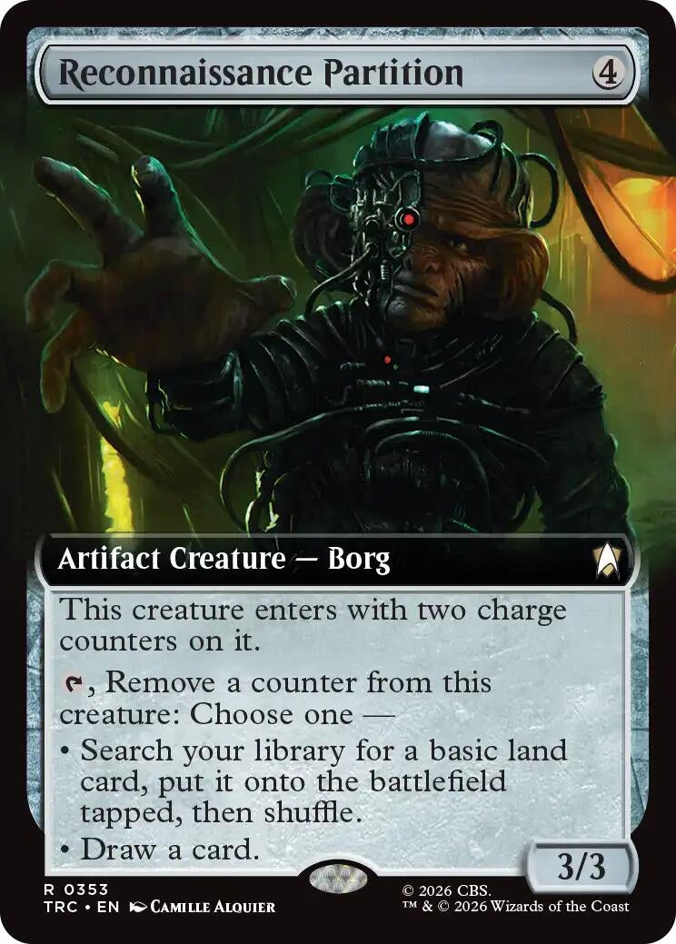 Image for Reconnaissance Partition (Extended Art) (353) (Commander: Star Trek) (TRC) - Magic: The Gathering