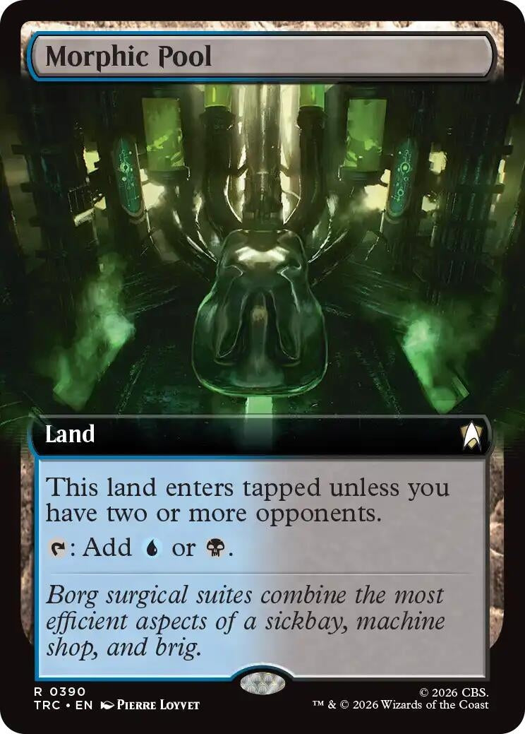 Image for Morphic Pool (Extended Art) (390) (Commander: Star Trek) (TRC) - Magic: The Gathering