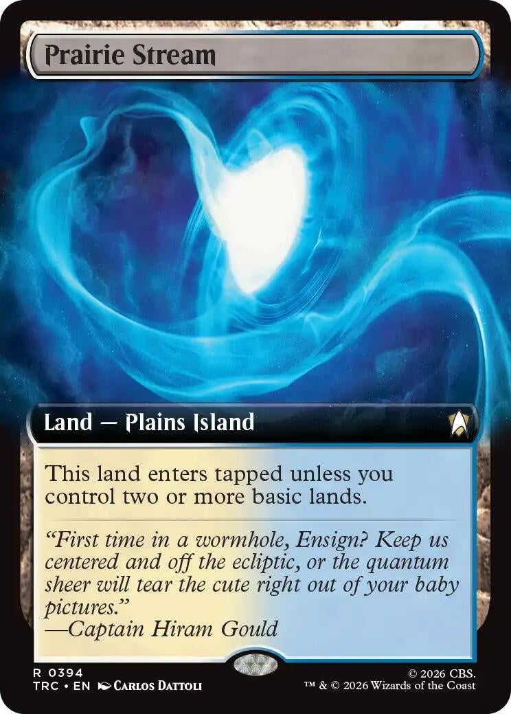 Image for Prairie Stream (Extended Art) (394) (Commander: Star Trek) (TRC) - Magic: The Gathering