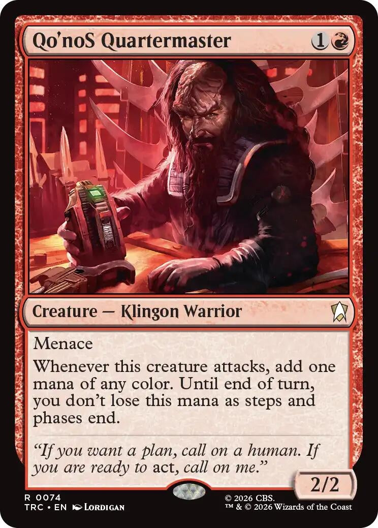 Image for Qo'noS Quartermaster (Commander: Star Trek) (TRC) - Magic: The Gathering