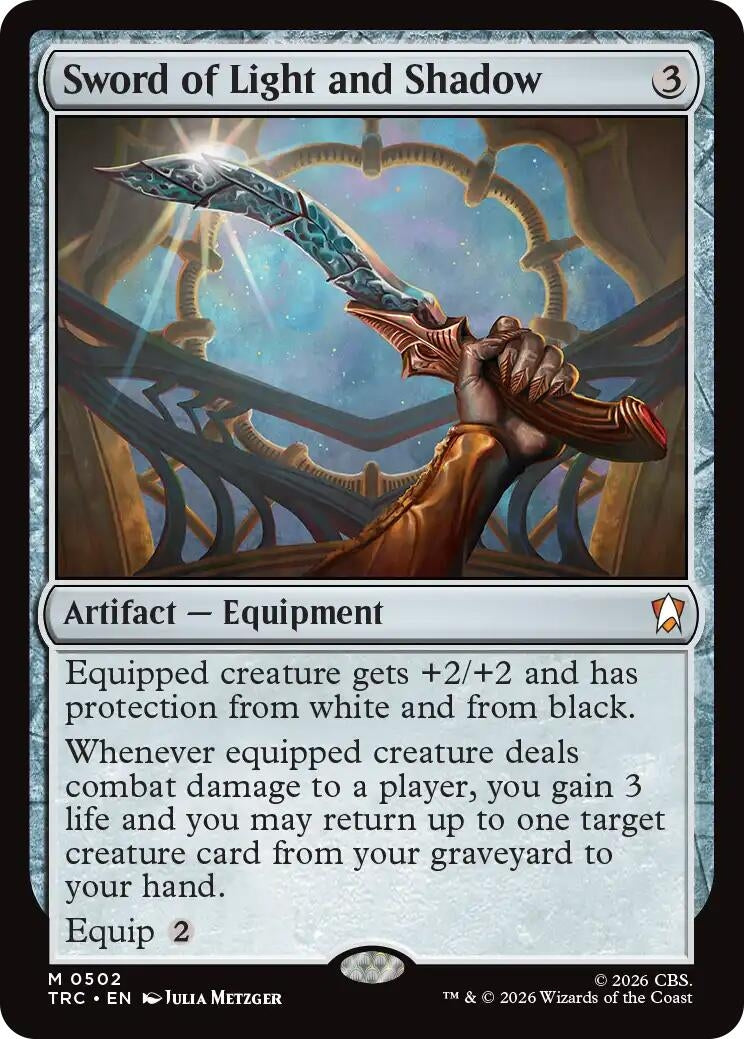 Image for Sword of Light and Shadow (Commander: Star Trek) (TRC) - Magic: The Gathering
