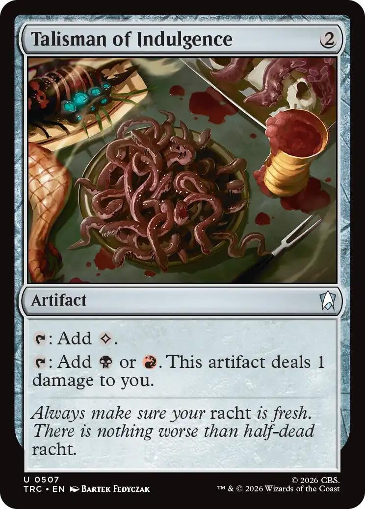 Image for Talisman of Indulgence (Commander: Star Trek) (TRC) - Magic: The Gathering