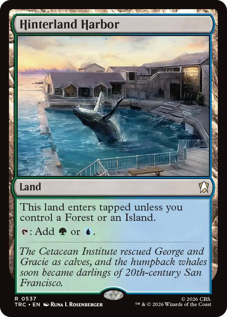 Image for Hinterland Harbor (537) (Commander: Star Trek) (TRC) - Magic: The Gathering