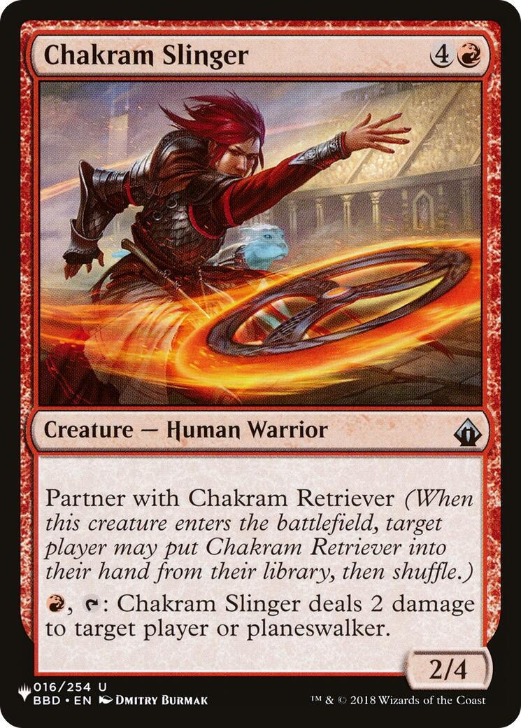 Image for Chakram Slinger (The List Reprints) (LIST) - Magic: The Gathering