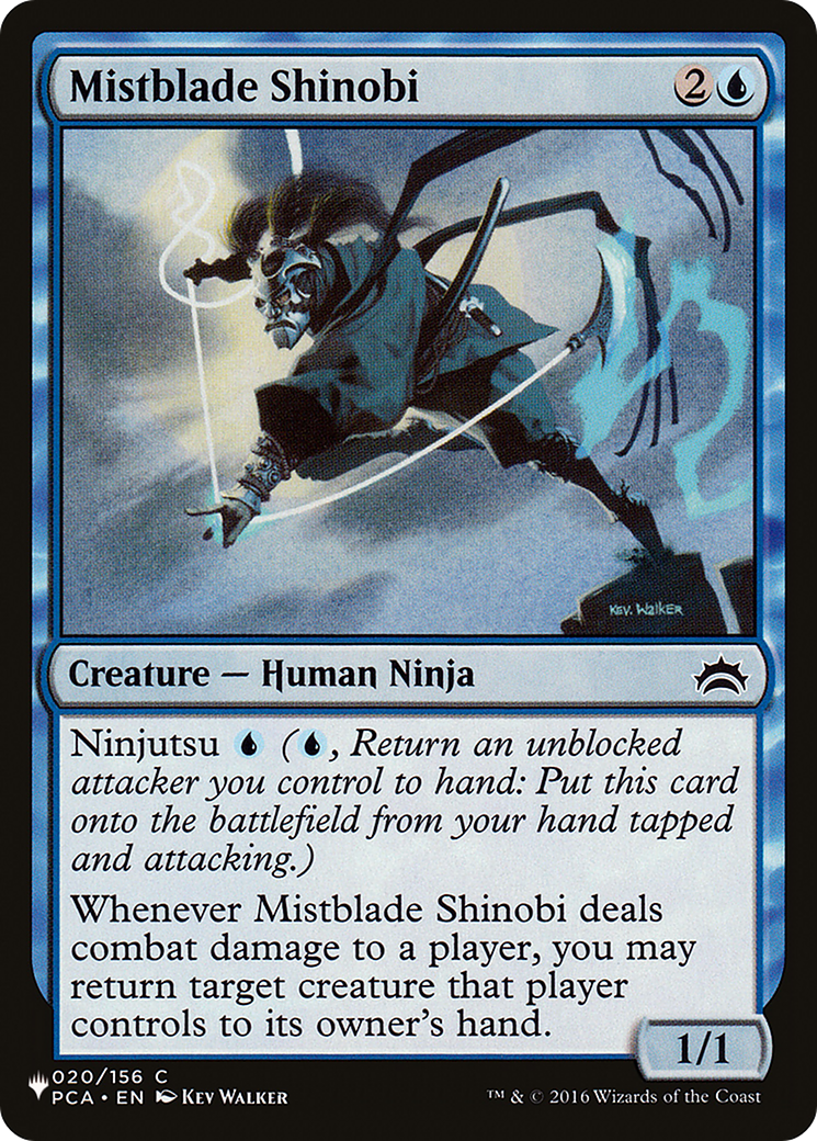 Mistblade Shinobi [The List Reprints] | Red Riot Games CA