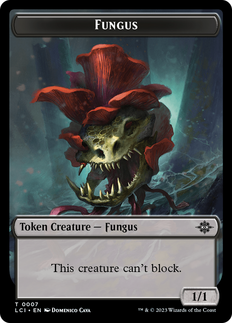 Treasure (0018) // Fungus Double-Sided Token [The Lost Caverns of Ixalan Tokens] | Red Riot Games CA