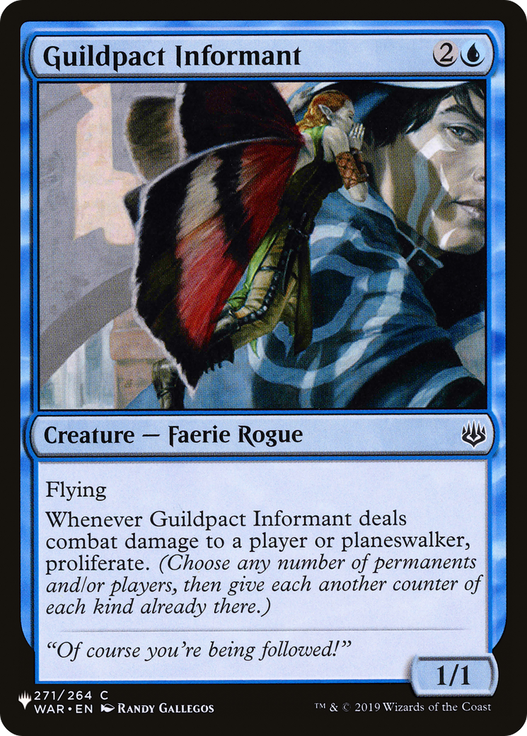 Guildpact Informant [The List Reprints] | Red Riot Games CA