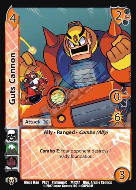 Guts Cannon (PLATINUM) [MM02] | Red Riot Games CA