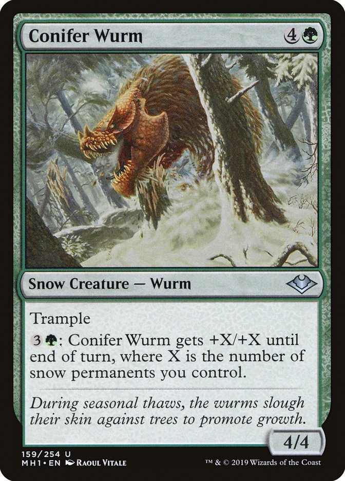 Conifer Wurm [Modern Horizons] | Red Riot Games CA