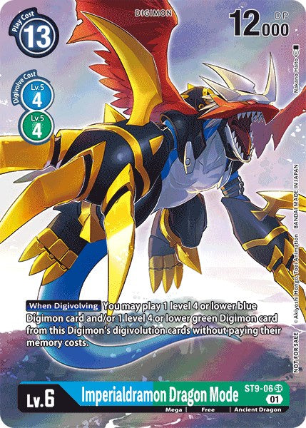 Imperialdramon Dragon Mode [ST9-06] (Alternative Art - Box Topper) [Digital Hazard] | Red Riot Games CA