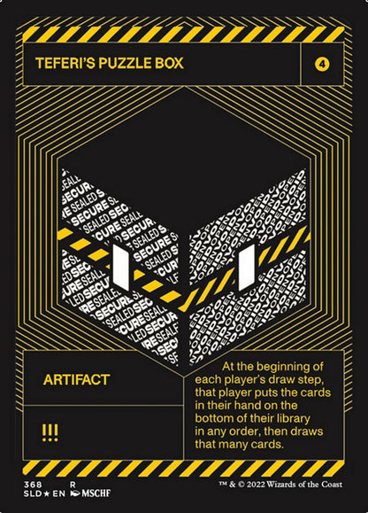 Teferi's Puzzle Box (Foil Etched) [Secret Lair Drop Series]