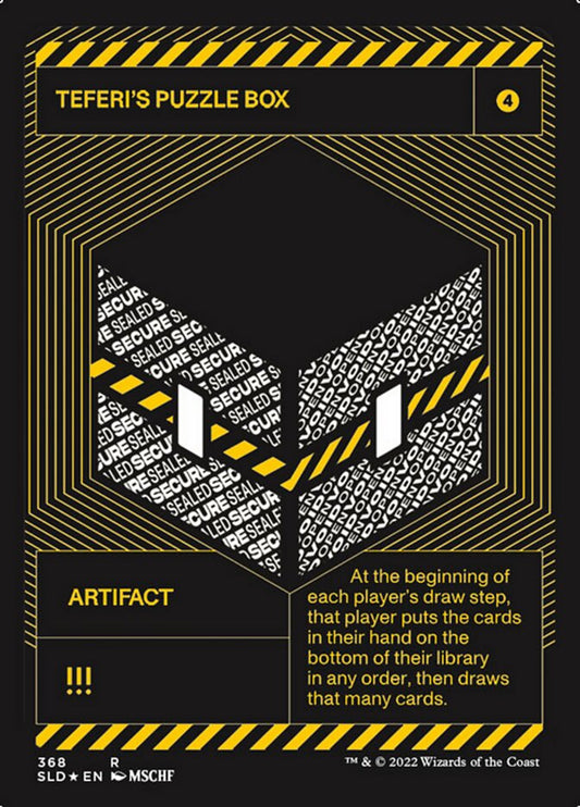 Teferi's Puzzle Box (Foil Etched) [Secret Lair Drop Series]