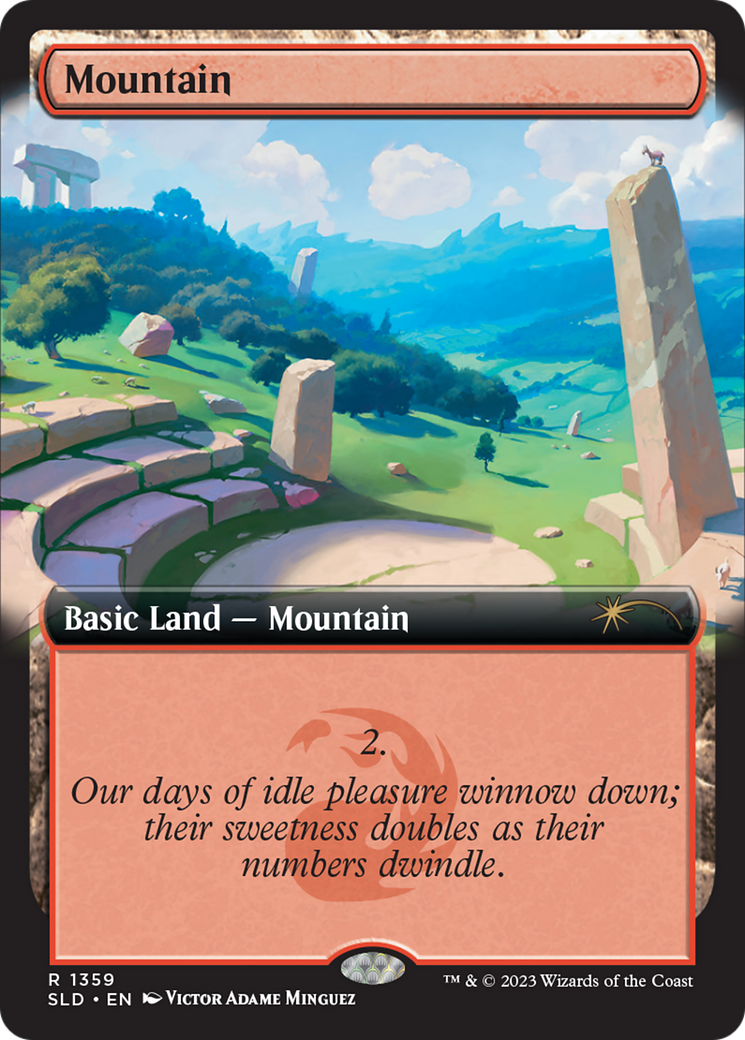 Mountain (1359) [Secret Lair Drop Series] | Red Riot Games CA