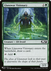 Llanowar Visionary [The List Reprints] | Red Riot Games CA