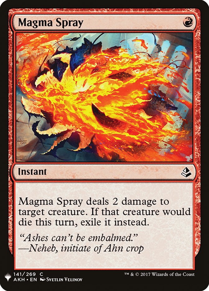 Magma Spray [Mystery Booster] | Red Riot Games CA