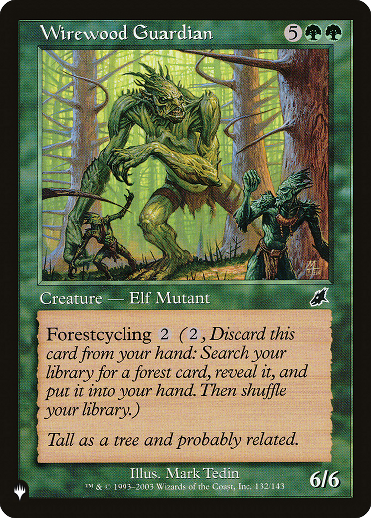 Wirewood Guardian [The List Reprints] | Red Riot Games CA