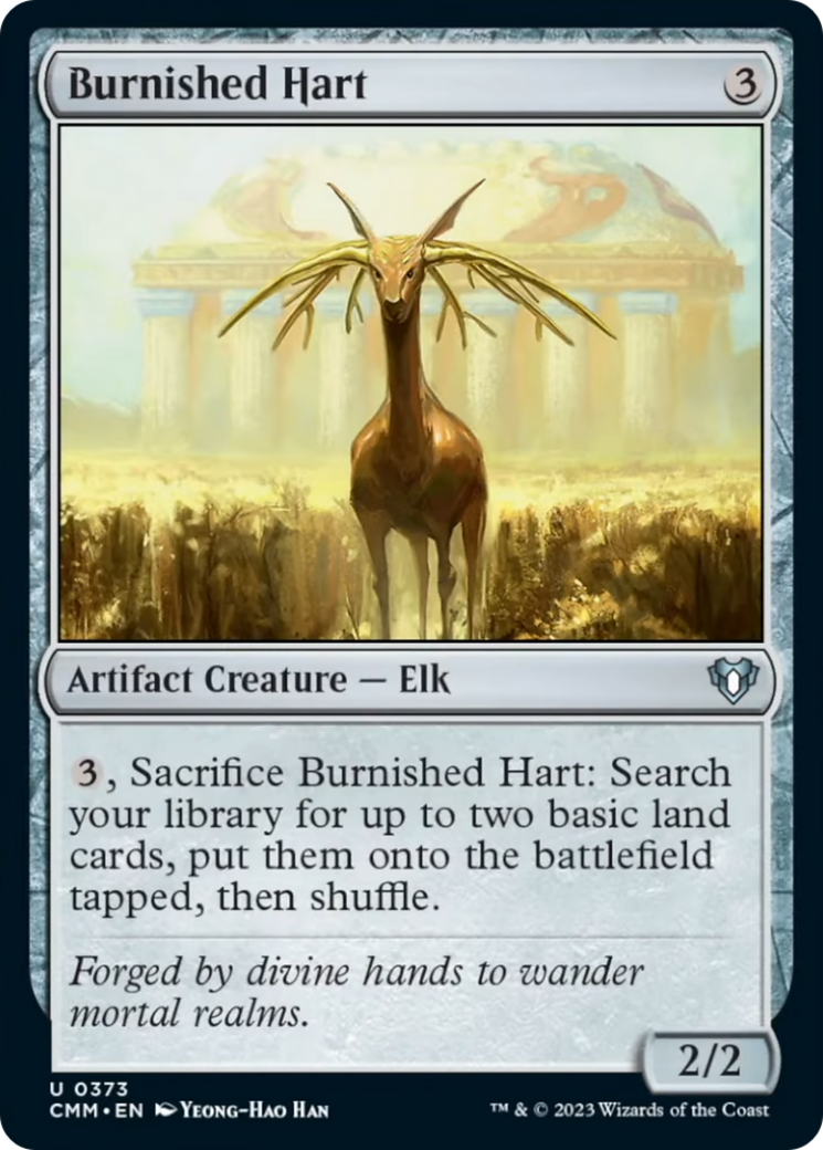 Burnished Hart [Commander Masters] | Red Riot Games CA