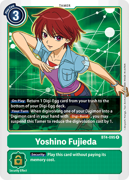 Yoshino Fujieda [BT4-095] [Great Legend] | Red Riot Games CA