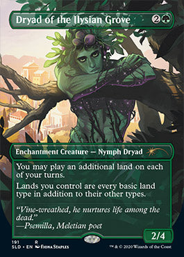 Dryad of the Ilysian Grove (Borderless) [Secret Lair Drop Series] | Red Riot Games CA