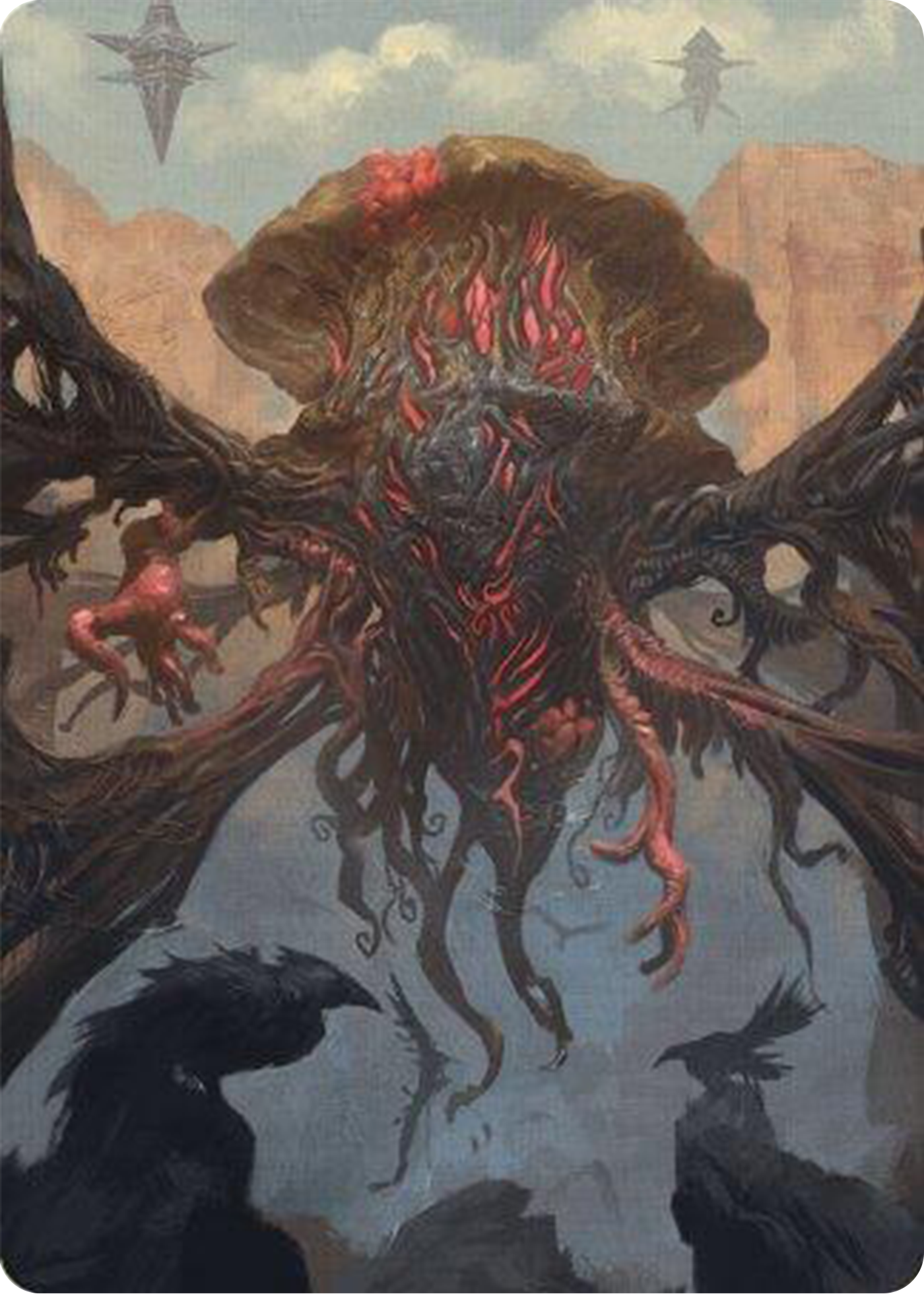 Inversion Behemoth Art Card [Modern Horizons 3 Art Series] | Red Riot Games CA