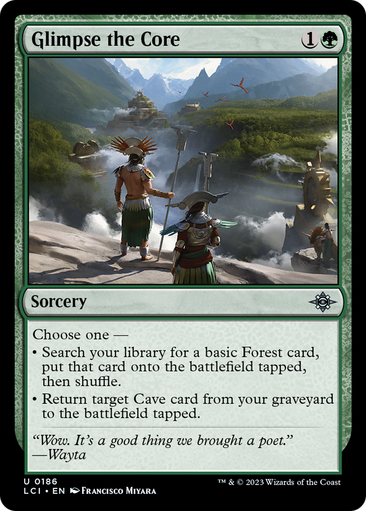 Glimpse the Core [The Lost Caverns of Ixalan] | Red Riot Games CA