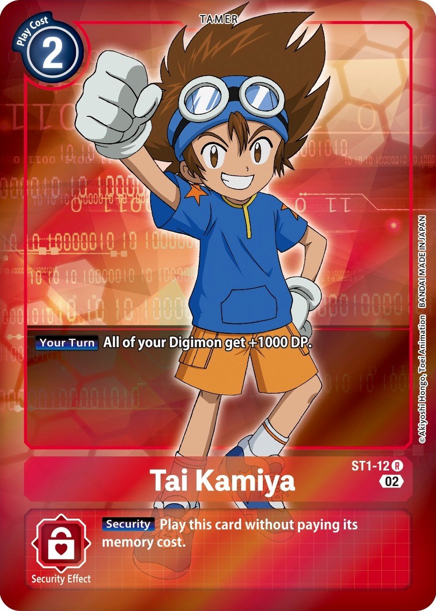 Tai Kamiya [ST1-12] (Alternate Art) [Starter Deck: Jesmon] | Red Riot Games CA