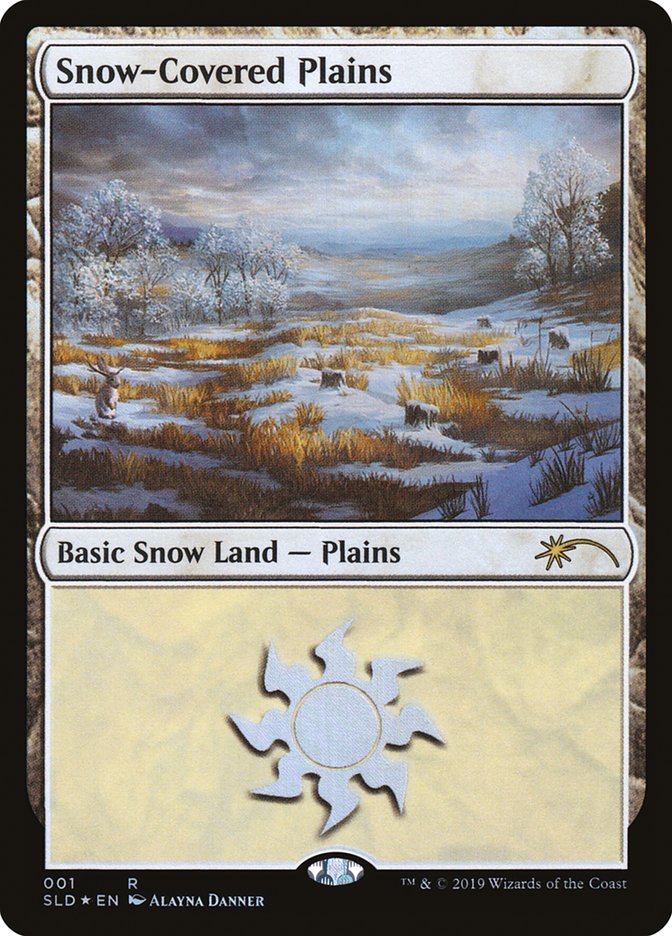 Snow-Covered Plains (001) [Secret Lair Drop Series] | Red Riot Games CA