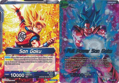 Son Goku // Full Power Son Goku (P-044) [Promotion Cards] | Red Riot Games CA