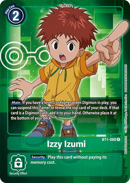 Izzy Izumi [BT1-088] (Official Tournament Pack Vol.3) [Release Special Booster Promos] | Red Riot Games CA