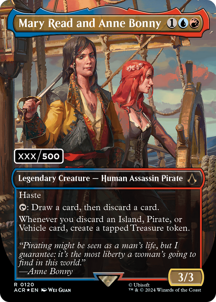 Mary Read and Anne Bonny (English) (Serial Numbered) [Assassin's Creed] | Red Riot Games CA