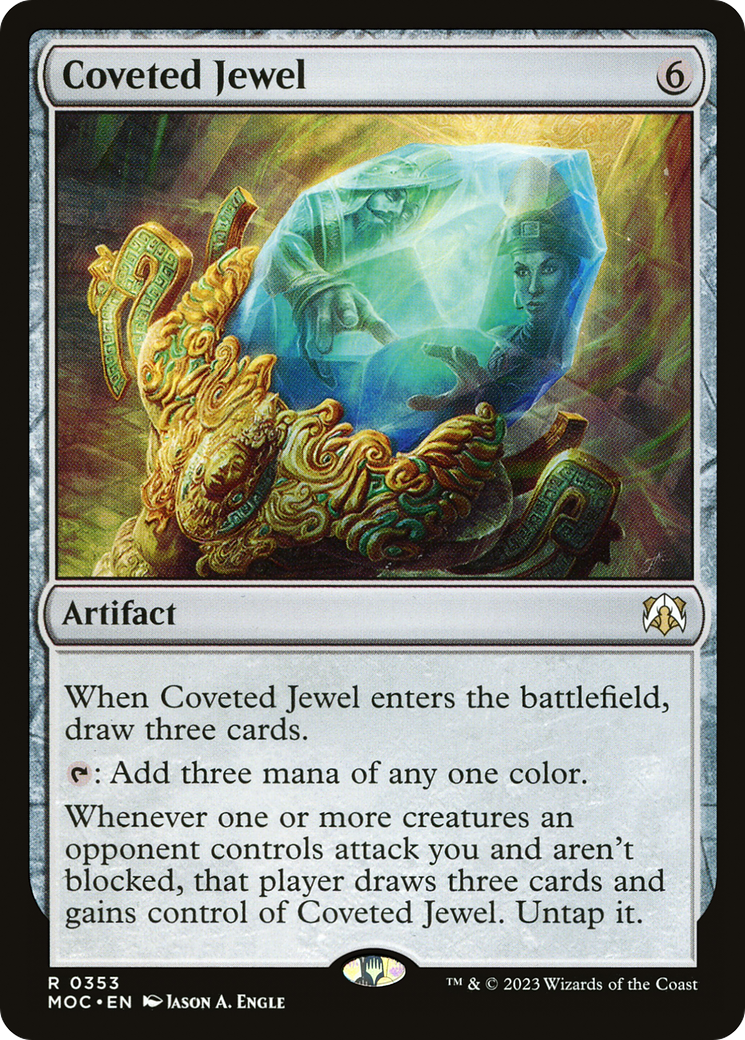Coveted Jewel (Ripple Foil) [Modern Horizons 3 Commander] | Red Riot Games CA