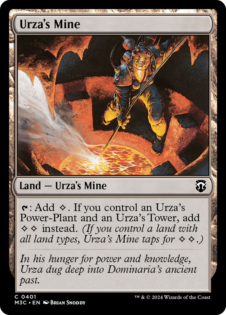 Urza's Mine (Ripple Foil) [Modern Horizons 3 Commander] | Red Riot Games CA