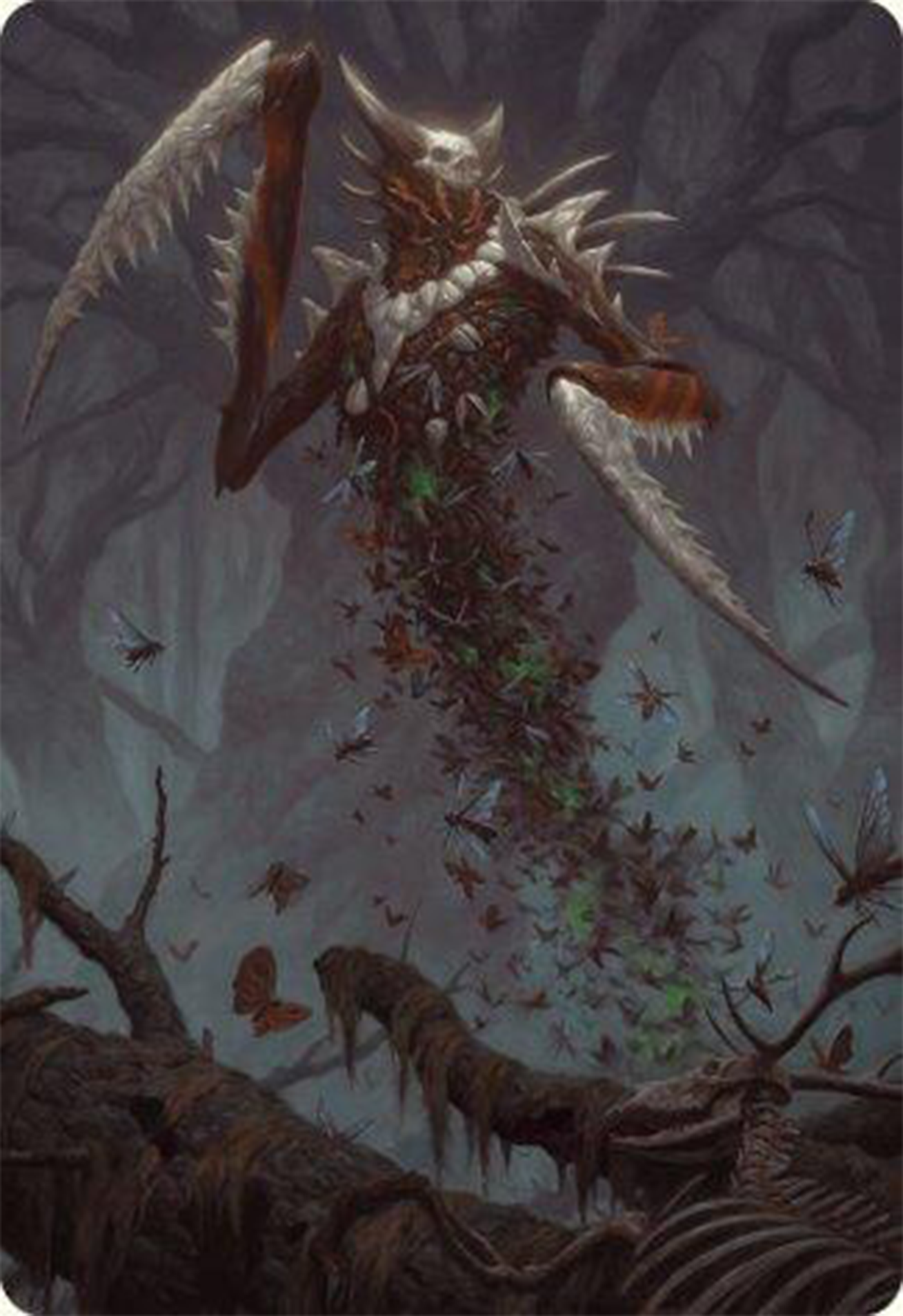 Grist, the Plague Swarm Art Card [Modern Horizons 3 Art Series] | Red Riot Games CA