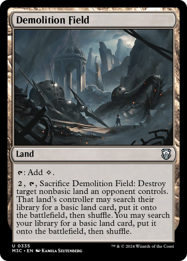 Demolition Field [Modern Horizons 3 Commander] | Red Riot Games CA
