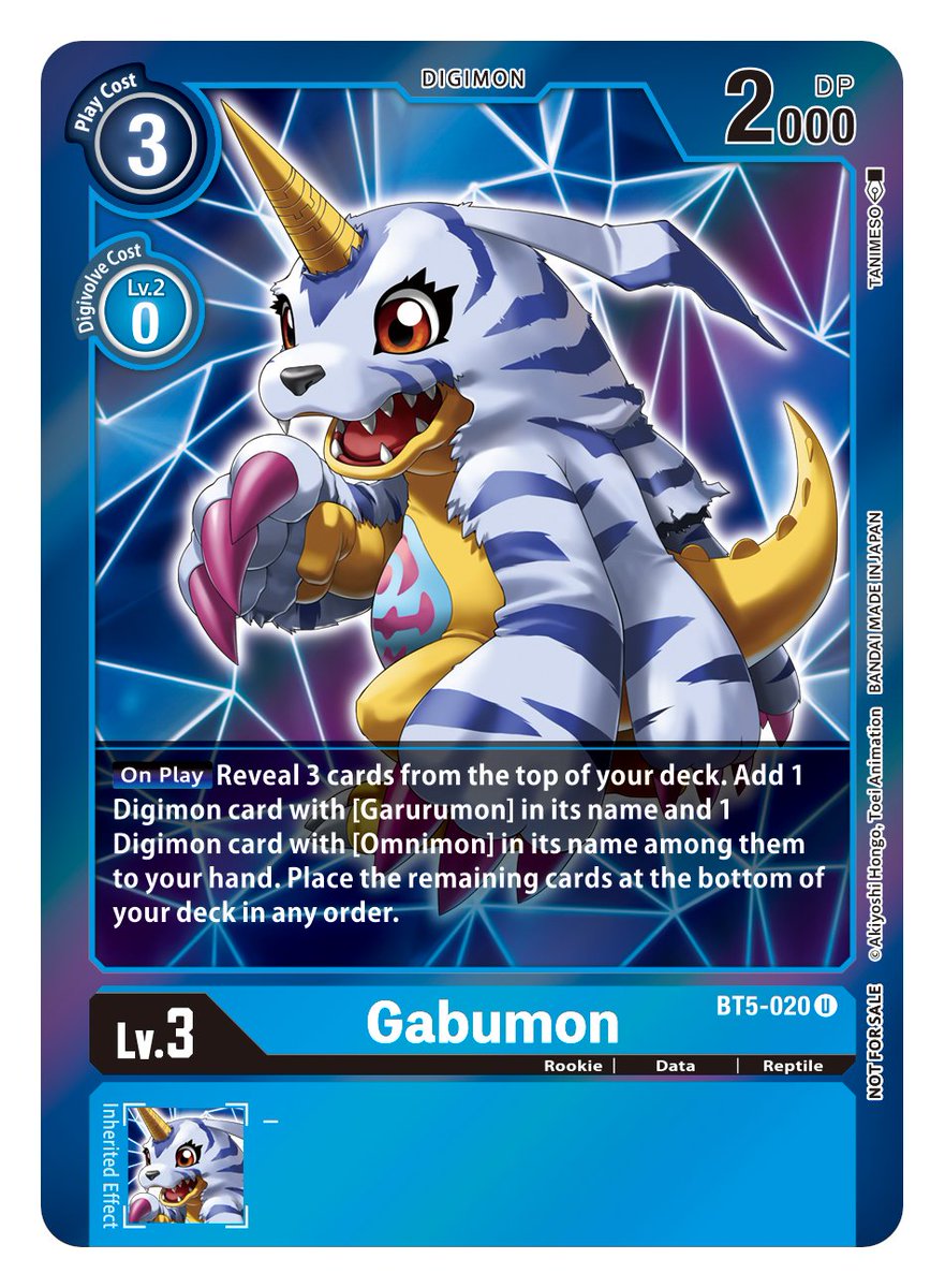Gabumon [BT5-020] (Event Pack 2) [Battle of Omni] | Red Riot Games CA