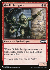 Goblin Instigator [The List Reprints] | Red Riot Games CA