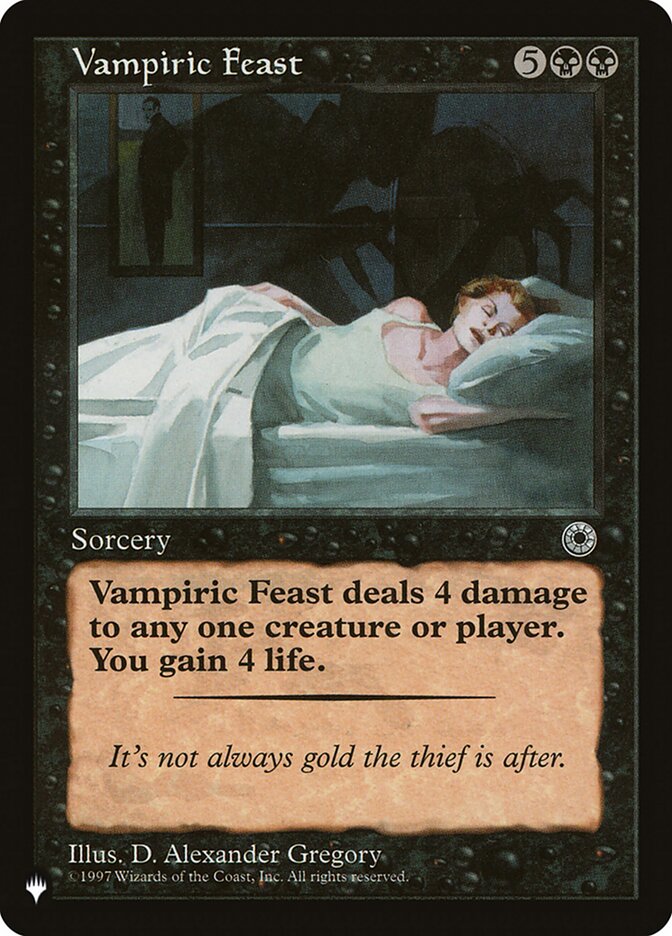 Vampiric Feast [The List] | Red Riot Games CA