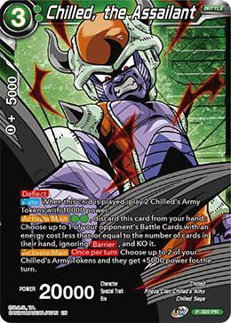 Chilled, the Assailant (Winner Stamped) (P-300_PR) [Tournament Promotion Cards] | Red Riot Games CA