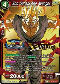 Son Gohan, the Avenger (Championship Final 2019) (Finalist) (P-138) [Tournament Promotion Cards] | Red Riot Games CA