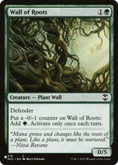 Wall of Roots [The List Reprints] | Red Riot Games CA