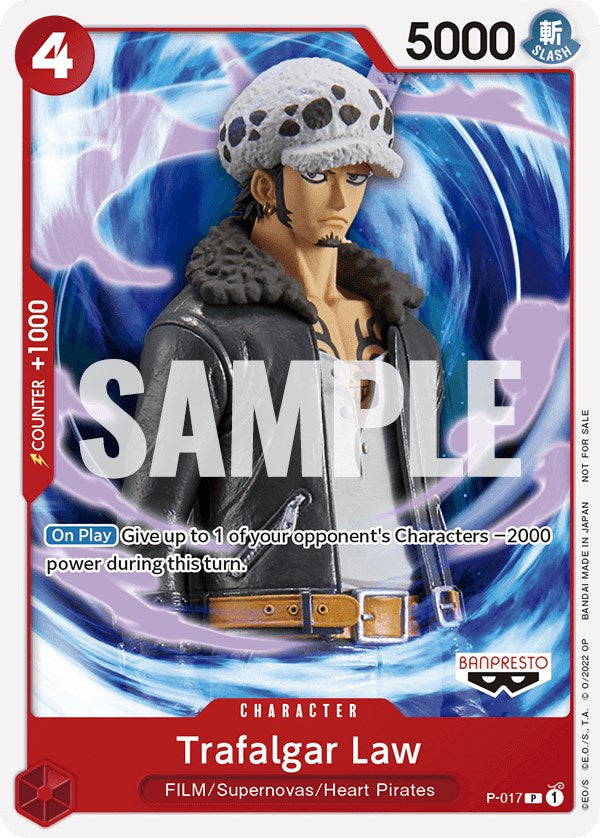 Trafalgar Law (One Piece Film Red) [One Piece Promotion Cards] | Red Riot Games CA