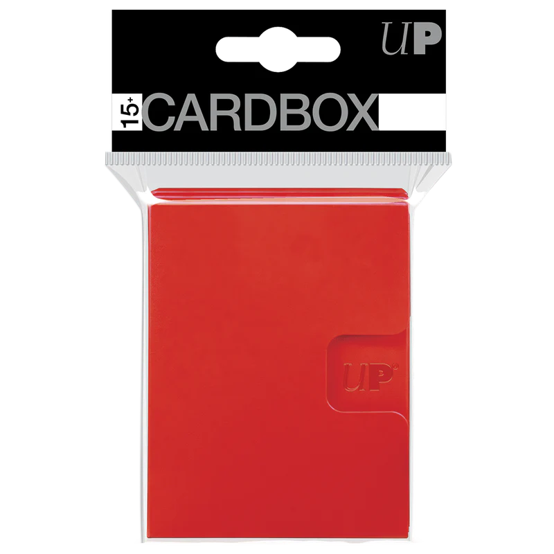 ULTRA PRO - 3-PACK 15+ CARD BOX PRO - Red | Red Riot Games CA