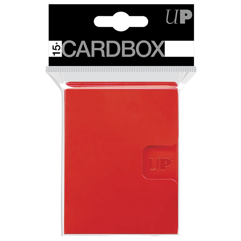 ULTRA PRO - 3-PACK 15+ CARD BOX PRO - Red