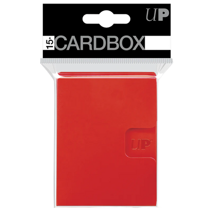 ULTRA PRO - 3-PACK 15+ CARD BOX PRO - Red
