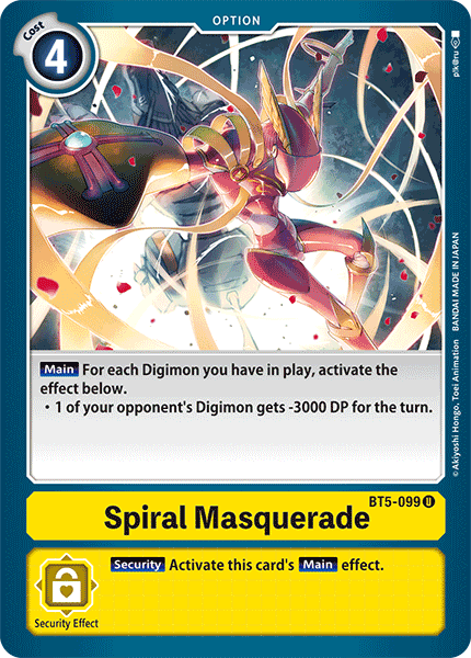 Spiral Masquerade [BT5-099] [Battle of Omni] | Red Riot Games CA
