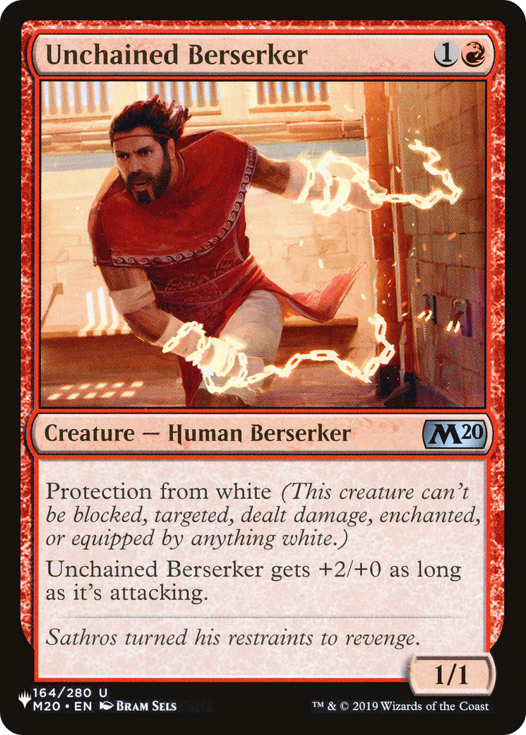 Unchained Berserker [The List Reprints] | Red Riot Games CA