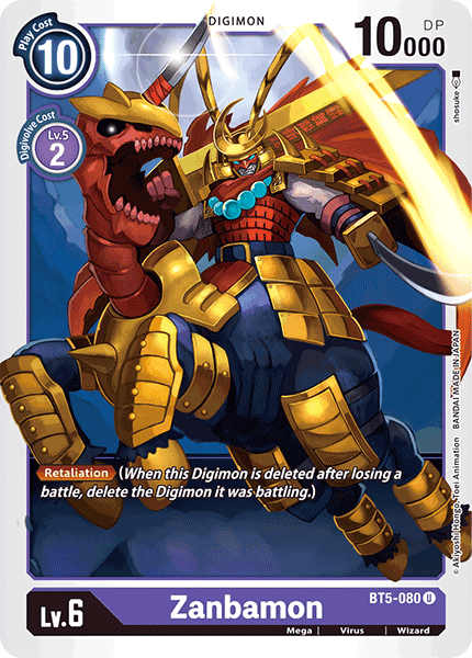 Zanbamon [BT5-080] [Battle of Omni] | Red Riot Games CA