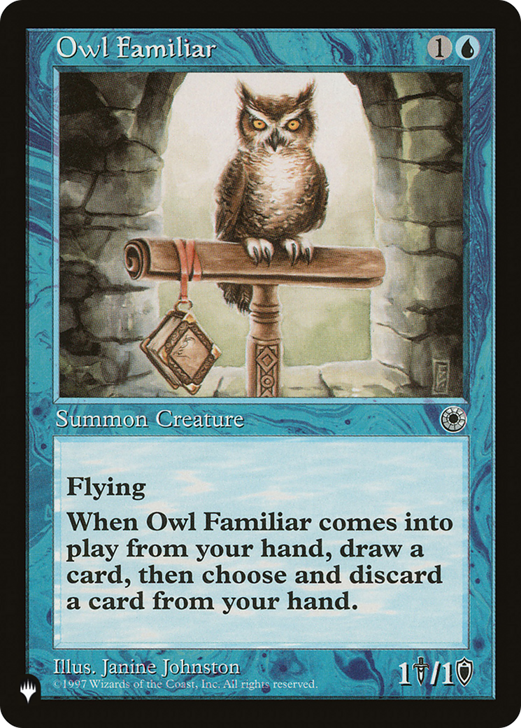 Owl Familiar [The List Reprints] | Red Riot Games CA