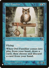 Owl Familiar [The List Reprints] | Red Riot Games CA